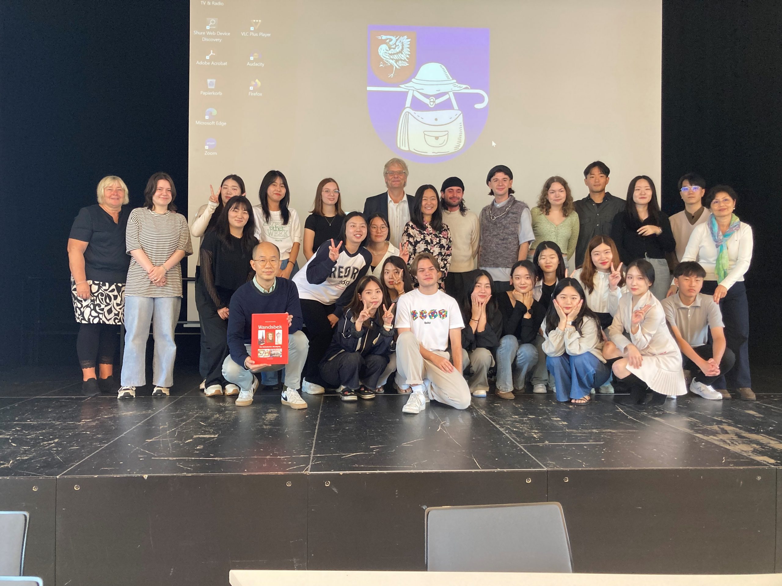 Besuch der koreanischen Studierenden im BA Wandsbek © Bezirksamt Wandsbek