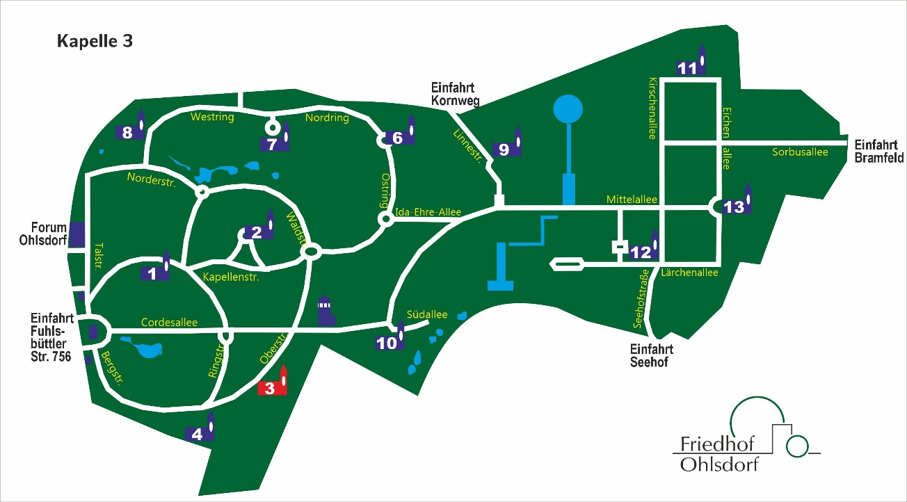 Friedhof Ohlsdorf Plan